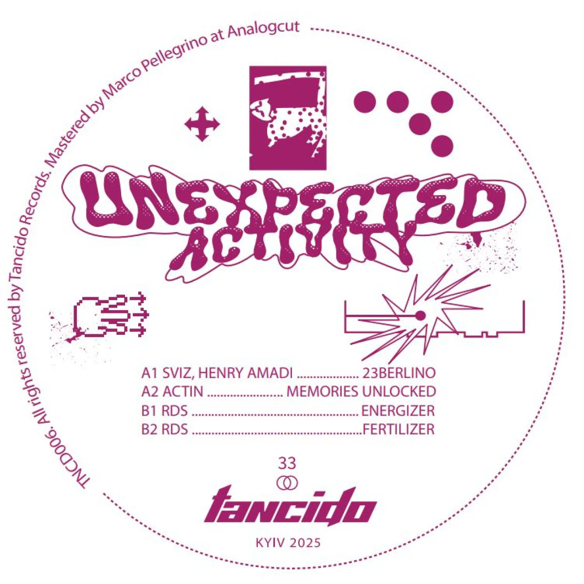 Various - Unexpected Activity EP (12") - Image 2