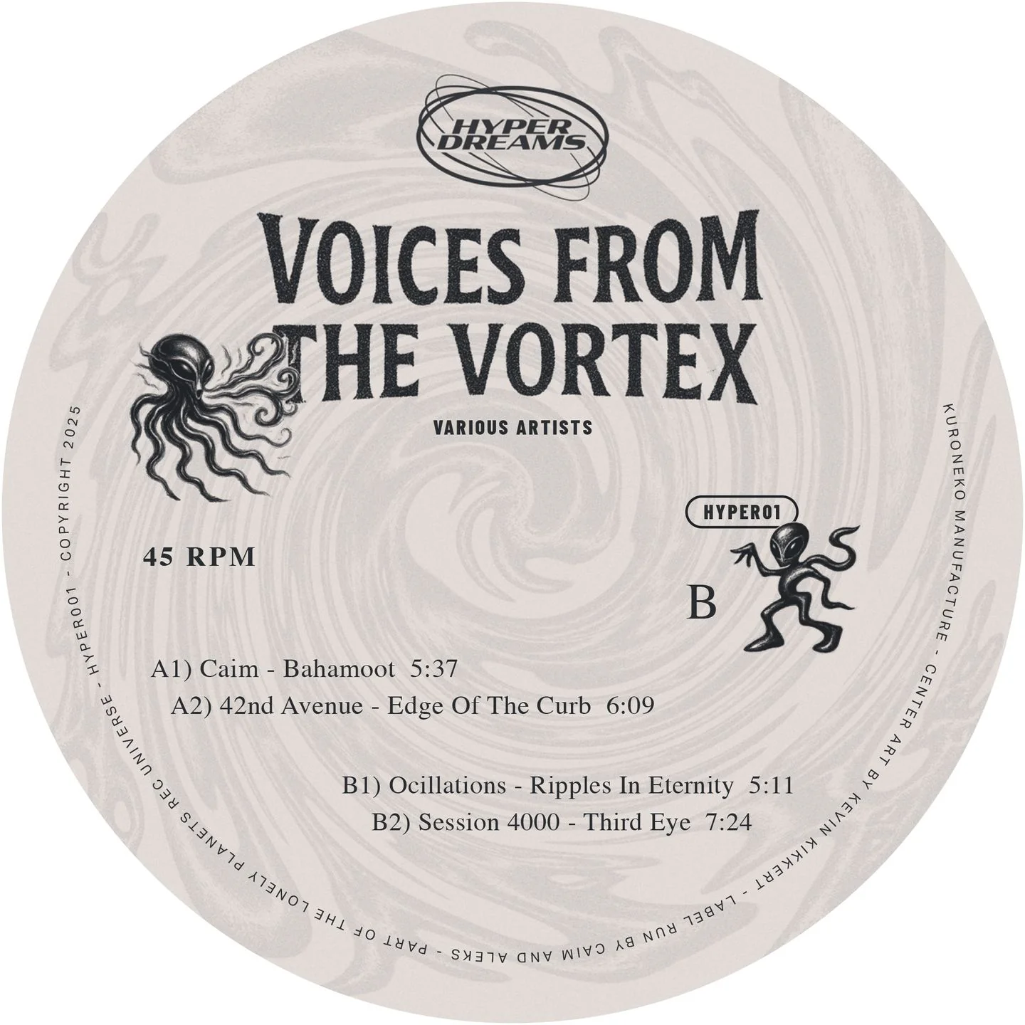 Various - Voices From The Vortex (12") - Image 2