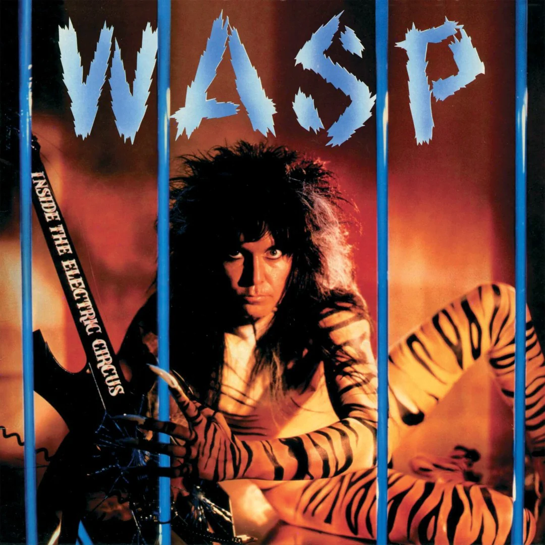 W.A.S.P. - Inside The Electric Circus (180g Blue & White Marble LP) - Image 2