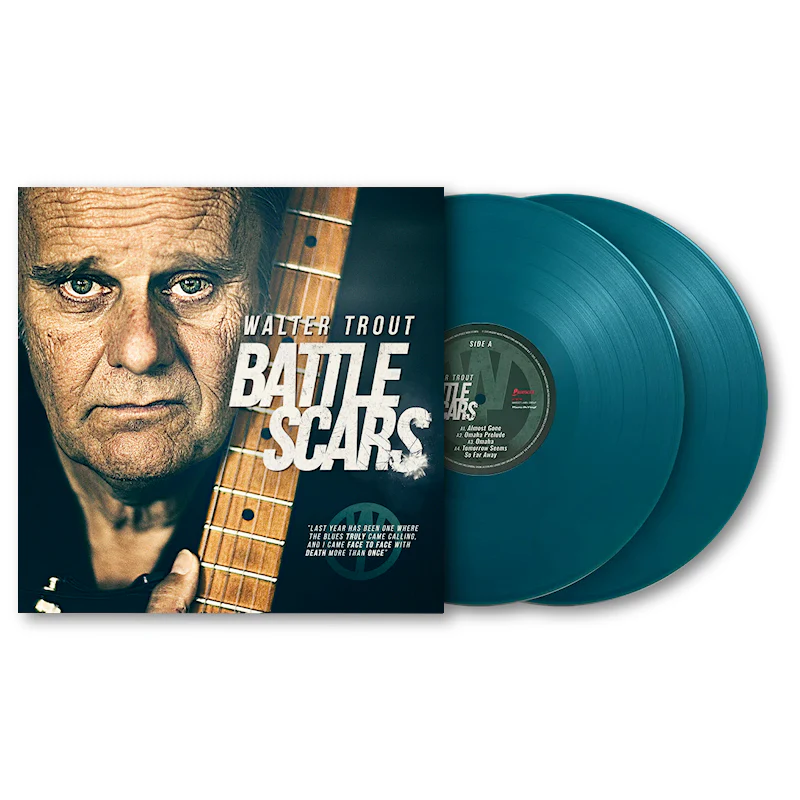 Walter Trout - Battle scars (Aquamarine Vinyl LP)