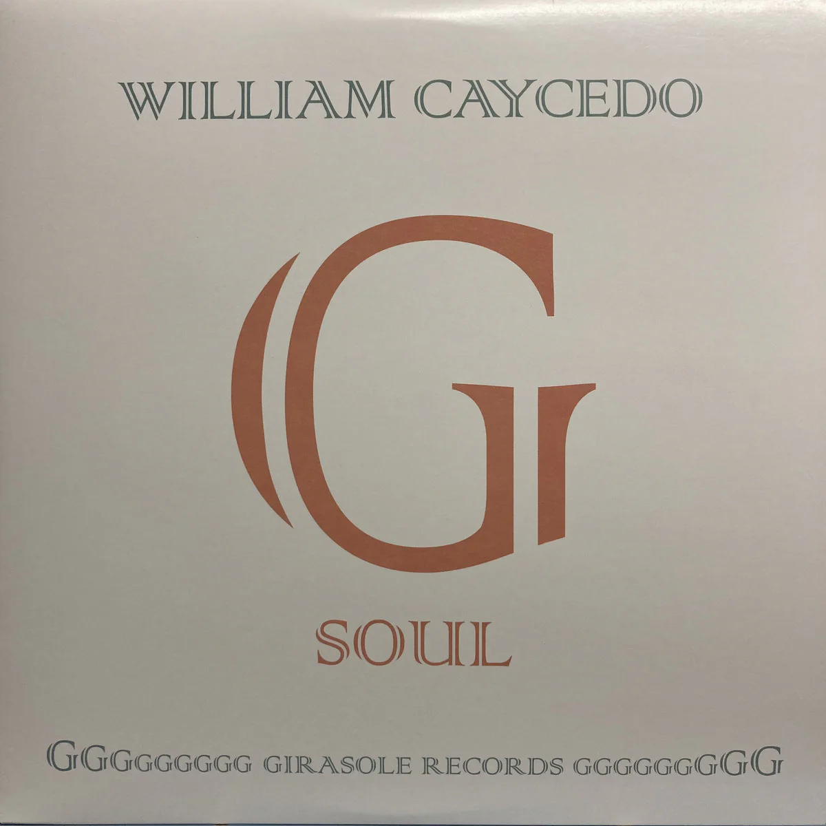 William Caycedo - G Soul (LP)