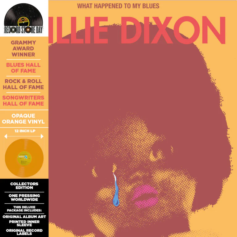Willie Dixon - What Happened To My Blues (Bright Orange Coloured LP)